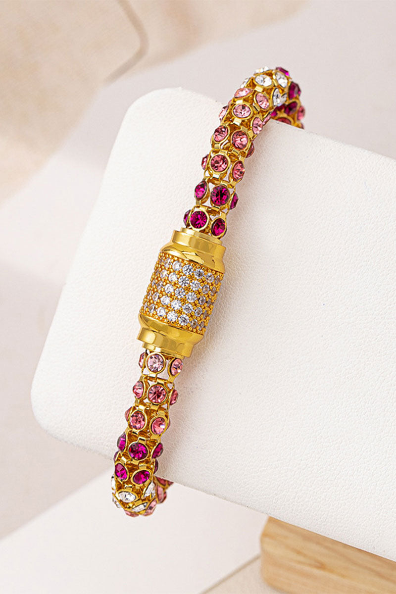Pinky Rhinestones Bracelet