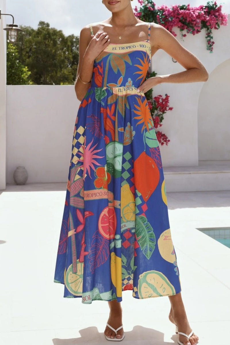 Vacation Camisole Maxi Dress