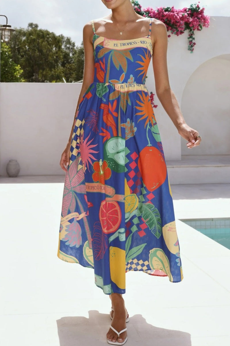 Vacation Camisole Maxi Dress